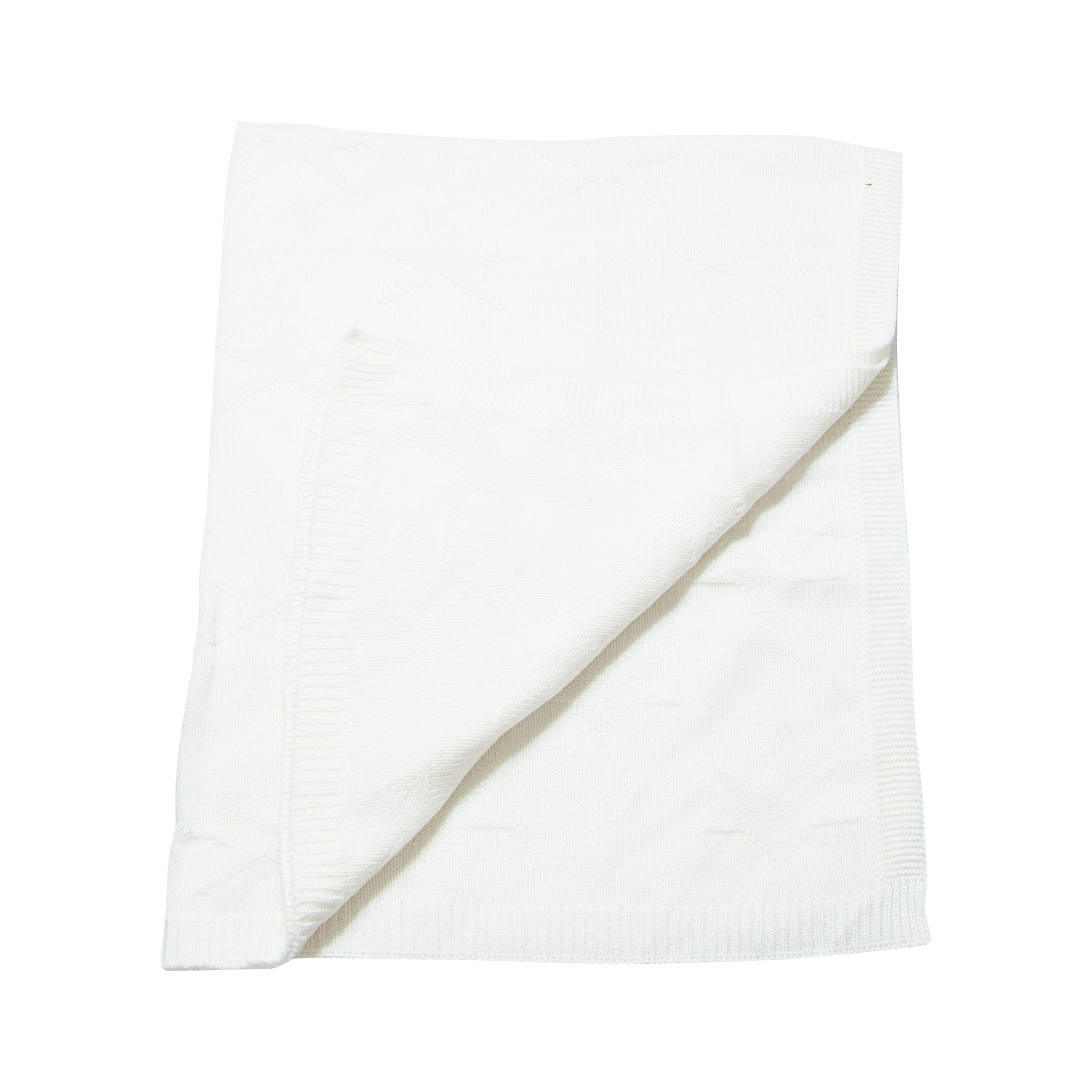 White Baby Blanket Scottish Cashmere Company